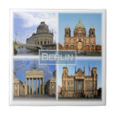 zDE018 BERLINドイツ， タイル (正面)