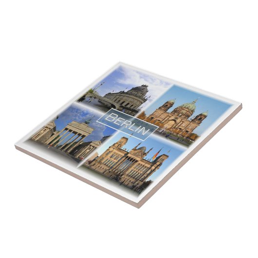 zDE018 BERLINドイツ， タイル (側面)