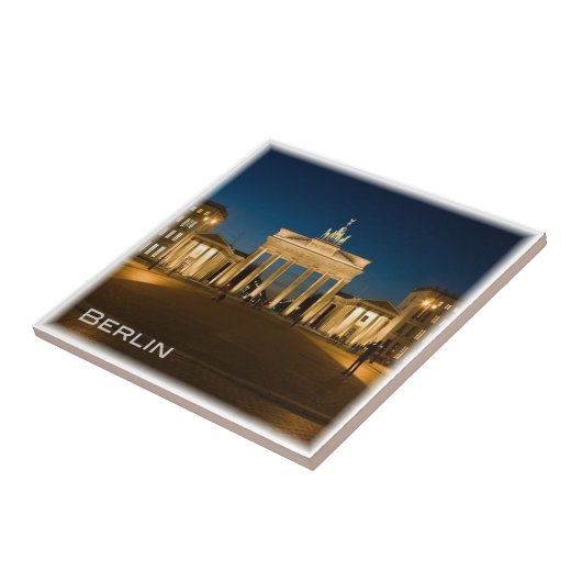 zDE019 BERLIN Brandenburger Tor Germany, タイル (側面)