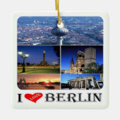 zDE020 BERLIN I LOVE Germany, セラミックオーナメント (正面)