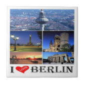 zDE020 BERLIN I LOVE Germany, タイル (正面)