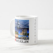 zDE020 BERLIN I LOVE Germany, Coffee Mug コーヒーマグカップ (正面左)
