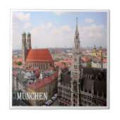 zDE023 MUNCHENドイツ， タイル (正面)