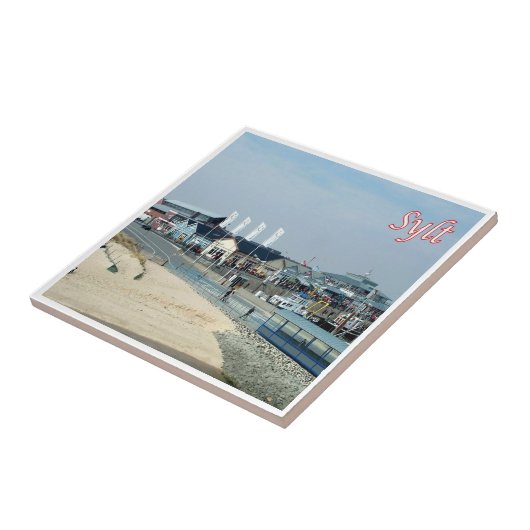 zDE030 SYLT SHORE Frisian islandsドイツ， タイル (側面)