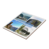 zDE032 THE RHINE VALLEYドイツ， タイル (側面)