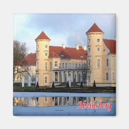zDE033 RHEINSBERG CASTLEドイツ – 冷蔵庫 マグネット