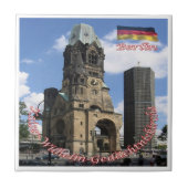 zDE038 BERLIN Kaiser Wilhelm記念教会 タイル (正面)
