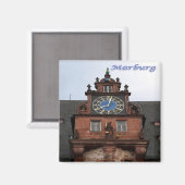zDE039 MARBURG own Hall Germany冷蔵庫 マグネット (正面/裏面)