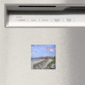 zDE041 BALTR SHORE Frisian islandsドイツ冷蔵庫 マグネット (インサイチュ (食洗機))