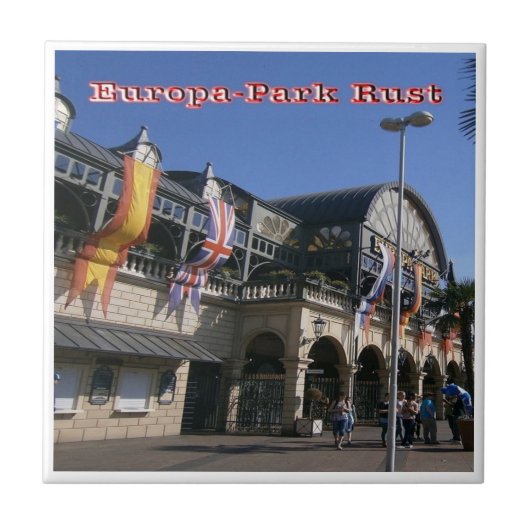 zDE047 EUROPA PARK RUSTドイツ， タイル (正面)