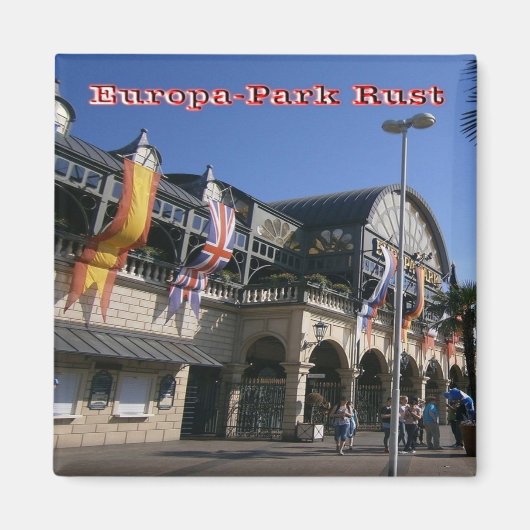 zDE047 EUROPA PARK RUST Germany -冷蔵庫 マグネット (正面)