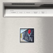 zDE050 BERLIN WALLドイツ – 冷蔵庫 マグネット (インサイチュ (食洗機))