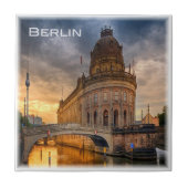 zDE051 BERLIN MUSUMSINSELドイツ， タイル (正面)