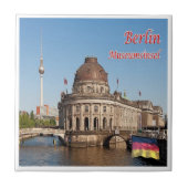 zDE061 BERLIN Museum Islandドイツ, タイル (正面)