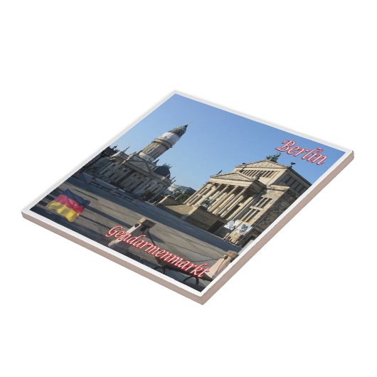 zDE066 BERLIN GENDARMENMARKTドイツ, タイル (側面)