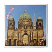 zDE067 BERLIN Berliner Dom，ドイツ， タイル (正面)