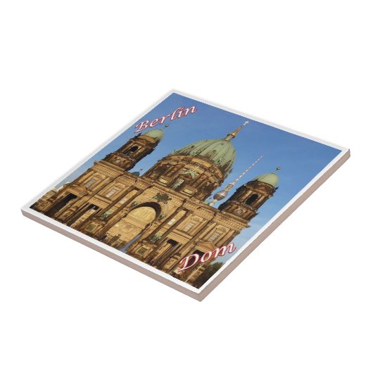 zDE067 BERLIN Berliner Dom，ドイツ， タイル (側面)