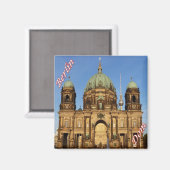 zDE067 BERLIN Berliner Dom，ドイツ，冷蔵庫 マグネット (正面/裏面)