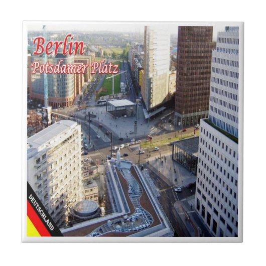zDE070 BERLIN Potsdamer Platz Germany, タイル (正面)