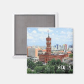 zDE072 BERLINビュードイツ、冷蔵庫 マグネット (正面/裏面)