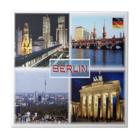 zDE090 BERLIN Bikini Haus Oberbaum, タイル (正面)