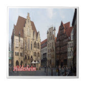 zDE098 HILDESHEIMドイツ, タイル (正面)