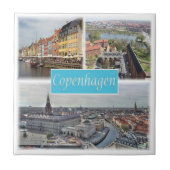 zDK003コペンハーゲン・デンマーク タイル (正面)