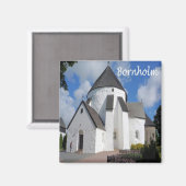 zDK004 BORHOLMデンマーク – 冷蔵庫 マグネット (正面/裏面)