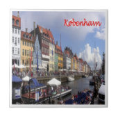 zDK005コペンハーゲンデンマーク， タイル (正面)