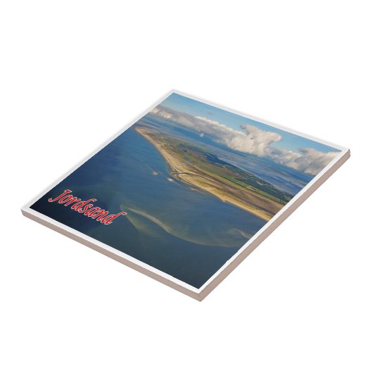 zDK007 JORDSANDフリジア諸島デンマーク， タイル (側面)