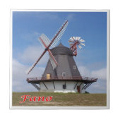 zDK008 FANO LIGHT HOUSEフリジア諸島 タイル (正面)