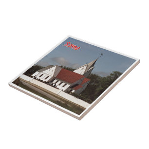 zDK015 ROMO SAINT CLEMEN KIRKEフリジア諸島， タイル