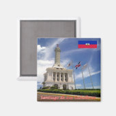 zDO013 SANTIAGO DE LOS CABALLELOS、冷蔵庫 マグネット (正面/裏面)