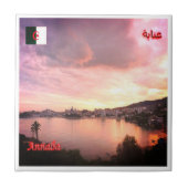 zDZ005 ANNABA，アルジェリア，アフリカ， タイル (正面)