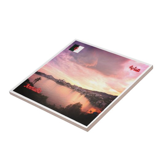 zDZ005 ANNABA，アルジェリア，アフリカ， タイル (側面)