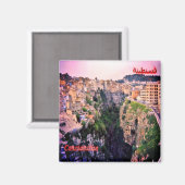 zDZ006 COSTANTINA，アルジェリア，アフリカ，冷蔵庫 マグネット (正面/裏面)