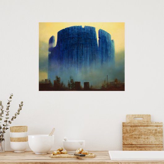 Zdzislaw Beksinski art ポスター (キッチン)