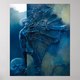 Zdzislaw Beksinski art ポスター