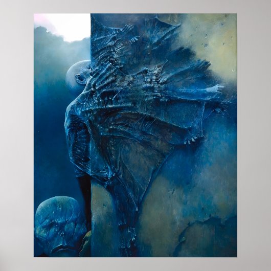 Zdzislaw Beksinski art ポスター (正面)