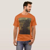 Zdzislaw Beksinski girl retro Tシャツ (正面フル)