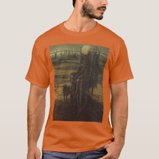 Zdzislaw Beksinski girl retro Tシャツ