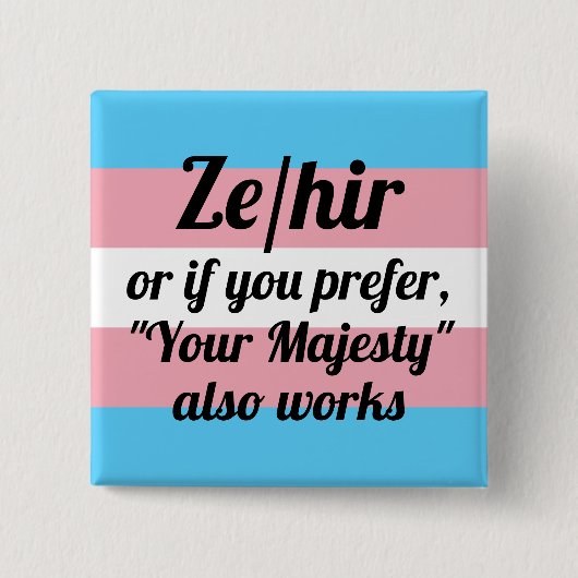 Ze/hir 缶バッジ (正面)