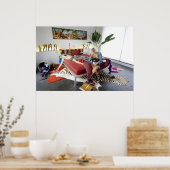 ZE! x CW – 燃焼カロリーを補充する ポスター (キッチン)