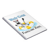 Zebraおもしろいを浮かせるものは ノートブック (右側)