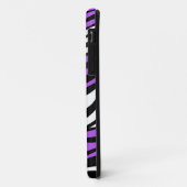 ZebraプリントパープルミックスiPhone 5ケース Case-Mate iPhoneケース (裏面/左)