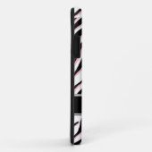 Zebraプリントピンクブラック&ホワイトiPhone 5ケース Case-Mate iPhoneケース (裏面/右)