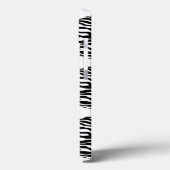 Zebraプリント水玉模様iPad BTケース Case-Mate iPhoneケース (裏面 / 左)