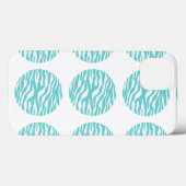 Zebraプリント水玉模様iPad BTケース Case-Mate iPhoneケース (裏面 (横))