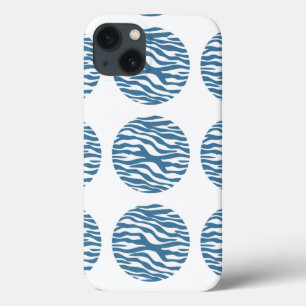Zebraプリント水玉模様iPad BTケース iPhone 13ケース