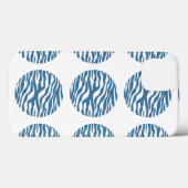 Zebraプリント水玉模様iPad BTケース Case-Mate iPhoneケース (裏面 (横))
